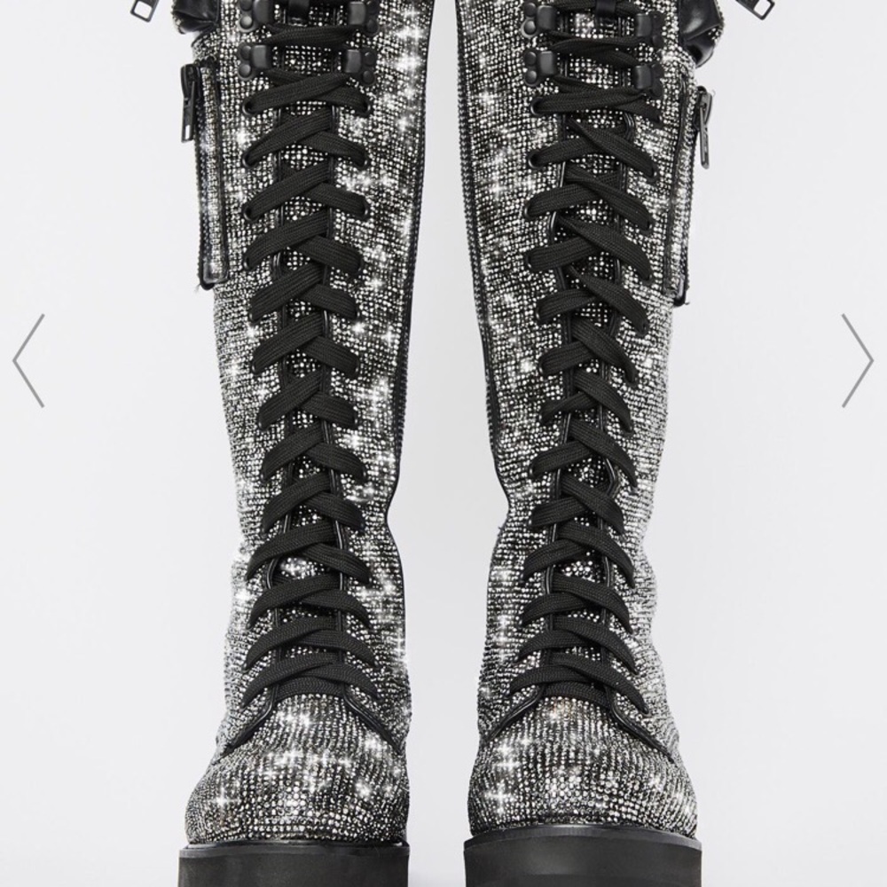 Dolls Kill Bling Brigade Boots